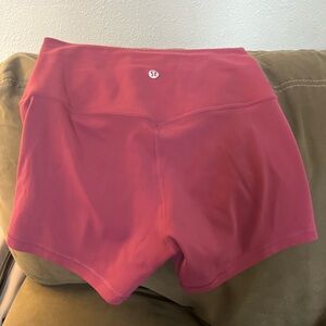 Lululemon Align High Rise Short 4 Inch